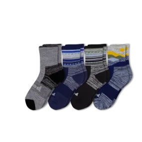4 Pack - Men's Hiking Crew Pacas Socks