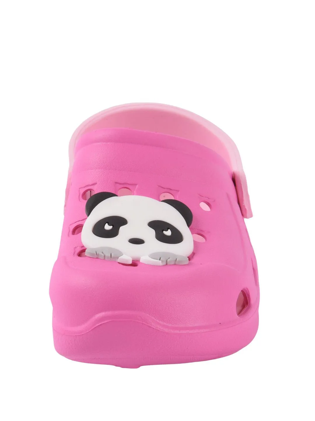 Adorable Pink Panda Clogs for Girls