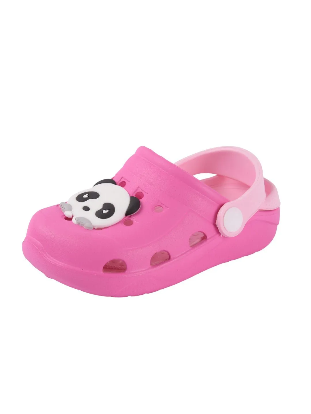 Adorable Pink Panda Clogs for Girls