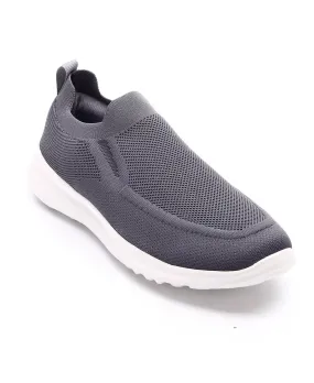 ASTON MARC Men's Knit Comfort Walking Casual Shoes  Color Gray Size 13M