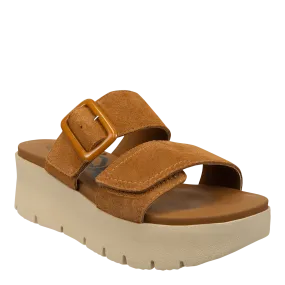 CAMEO in BROWN Platform Sandals
