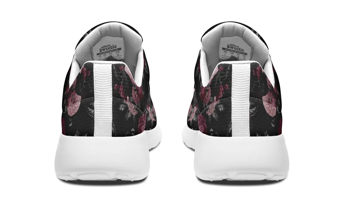 Crows And Roses Sneakers