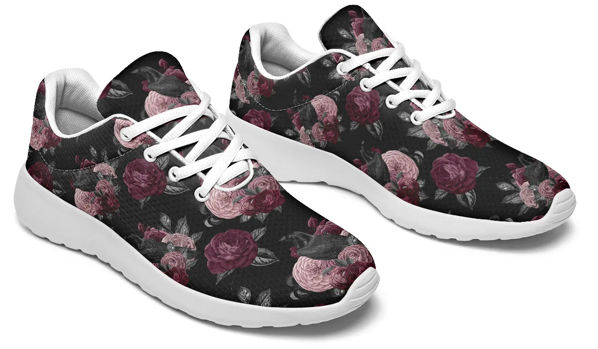 Crows And Roses Sneakers