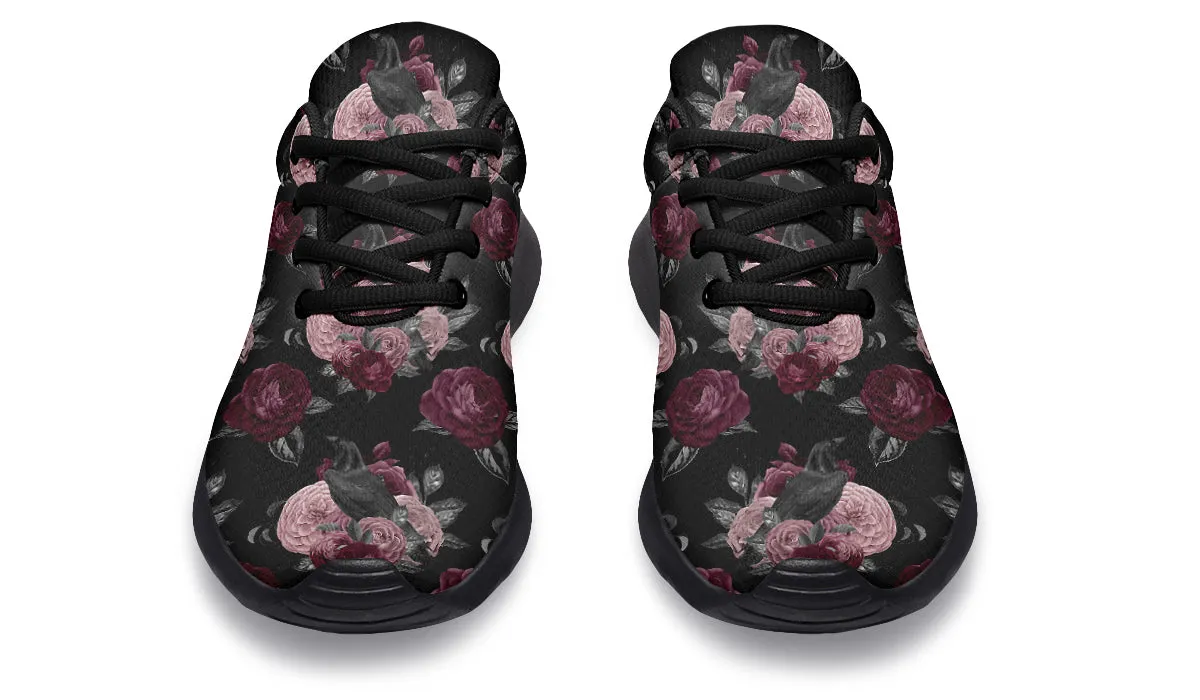 Crows And Roses Sneakers