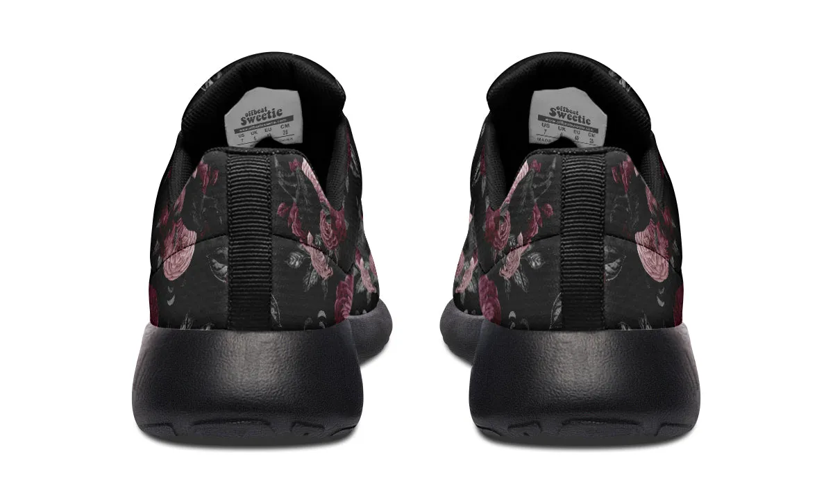 Crows And Roses Sneakers