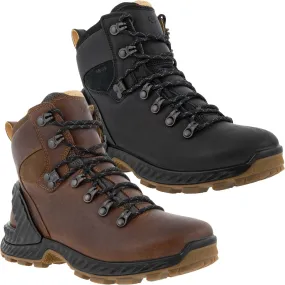 ECCO Womens Exohike Yak Leather Walking Boots ECCO Womens Exohike Yak Leather Walking Boots