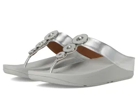 FitFlop Women's Fino Resin-Hoop Leather Toe-Post Sandals FitFlop Women's Fino Resin-Hoop Leather Toe-Post Sandals