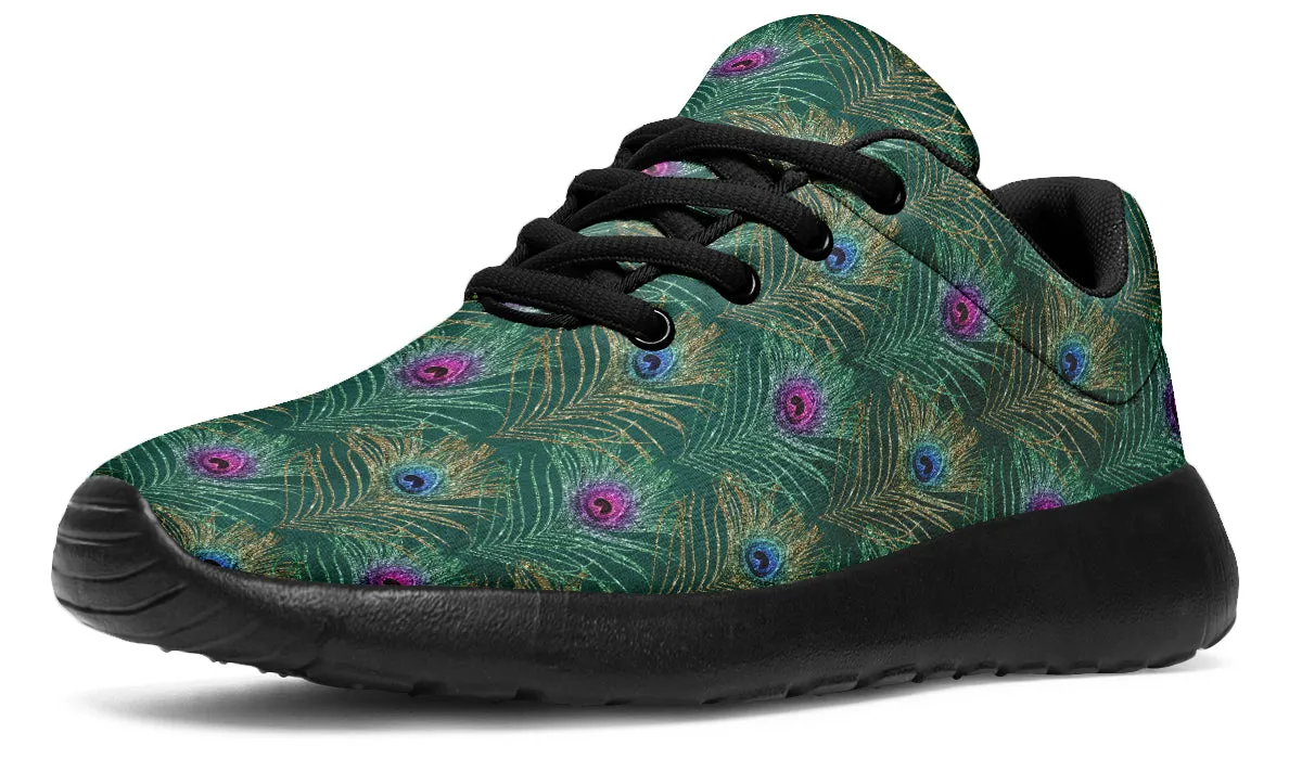 Peacock Feathers Sneakers