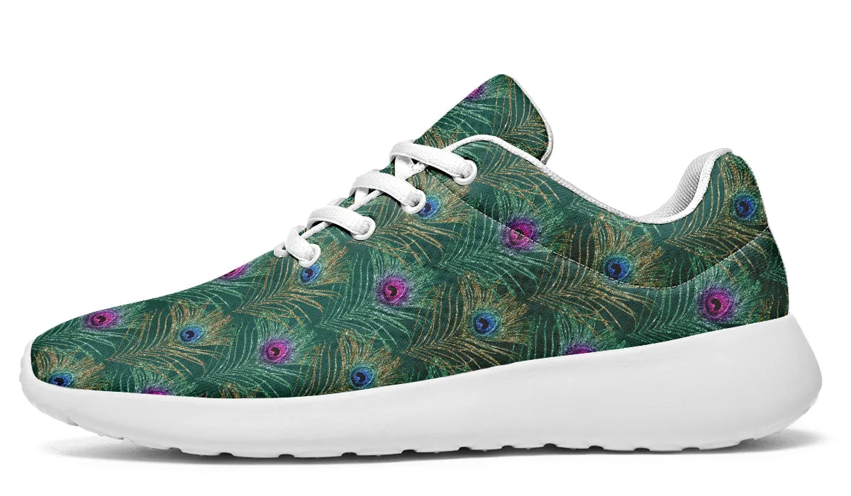 Peacock Feathers Sneakers