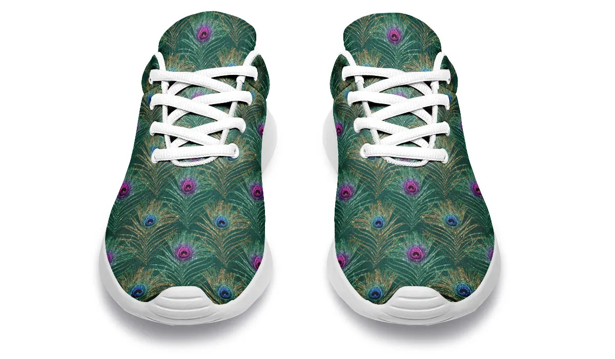 Peacock Feathers Sneakers