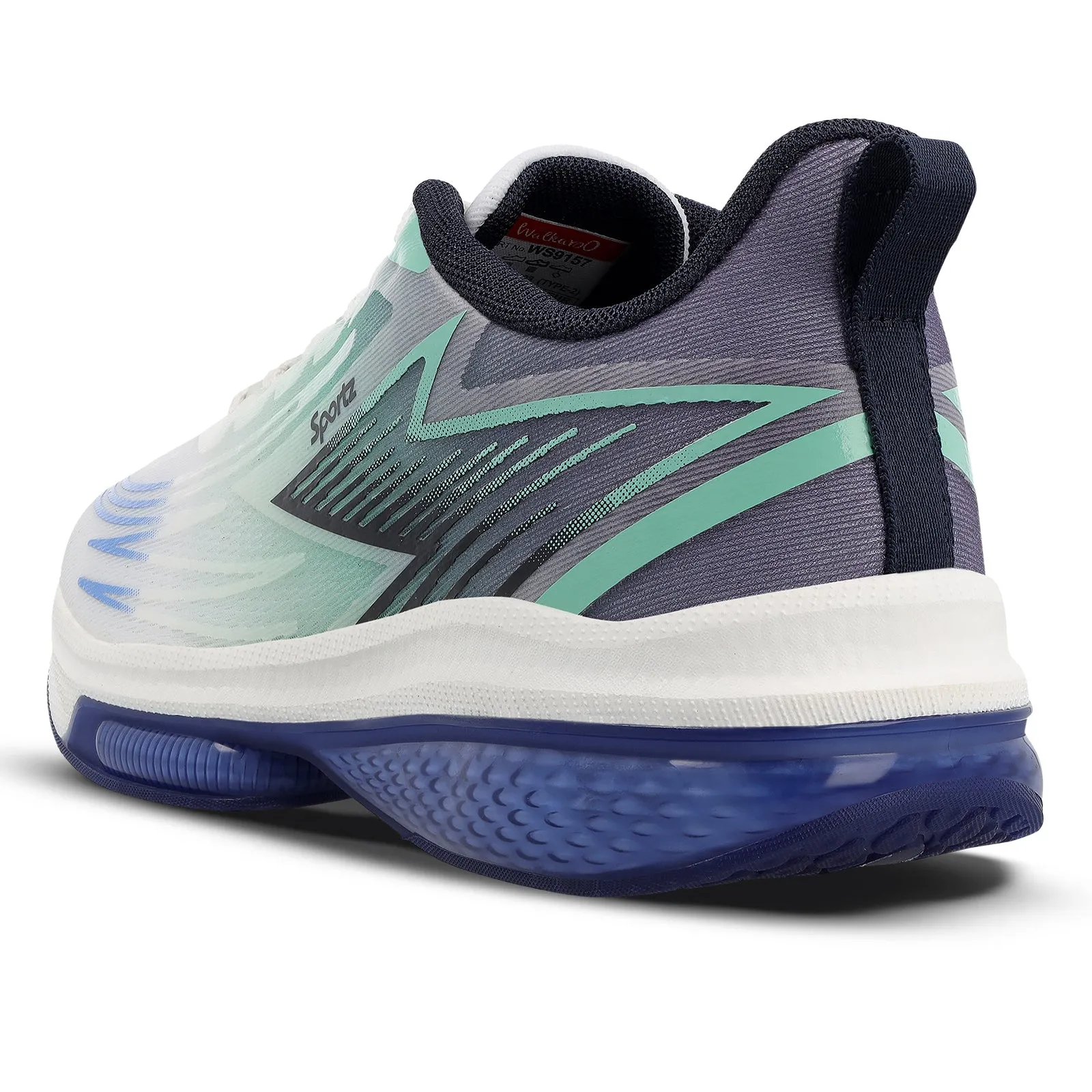 RULER Men's Lace-up Sports Shoe - WS9157 Blue Green