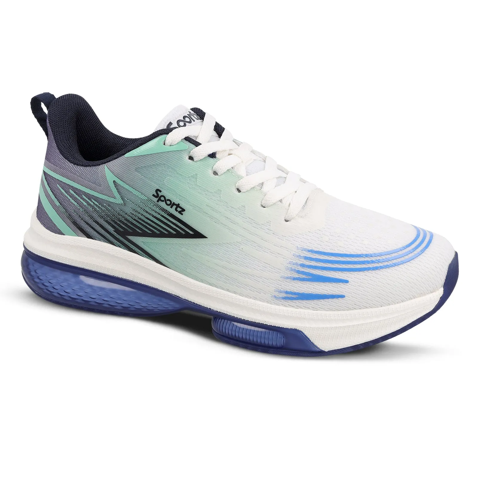 RULER Men's Lace-up Sports Shoe - WS9157 Blue Green