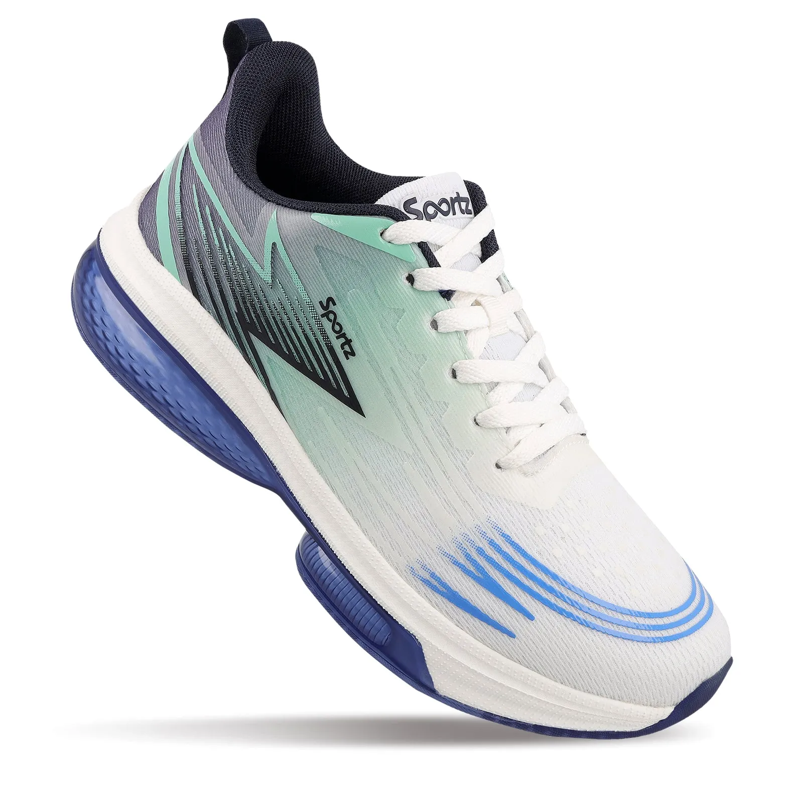 RULER Men's Lace-up Sports Shoe - WS9157 Blue Green