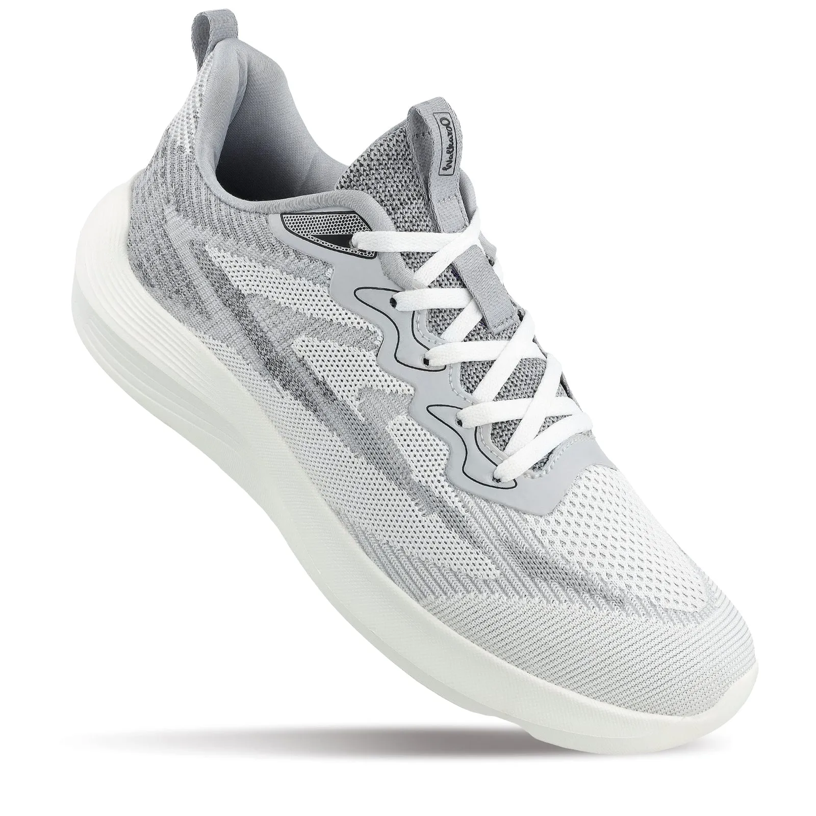 Walkaroo Men Walking Shoes - WS9564 White Grey