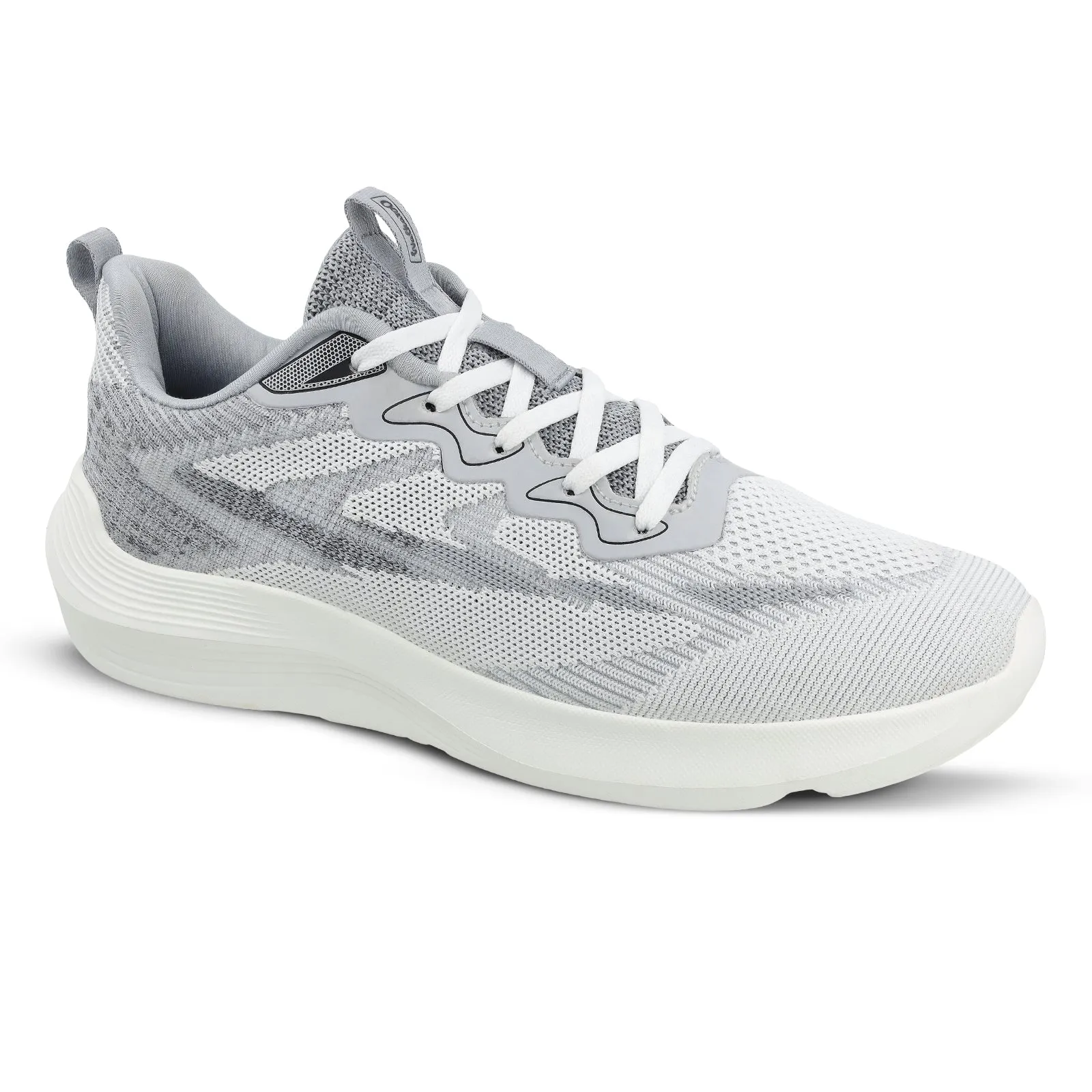 Walkaroo Men Walking Shoes - WS9564 White Grey